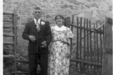 470: Francis Kerrivan and his mother Elizabeth (Judge) Kerrivan. (1955) [courtesy of Betty Kerrivan]  - Francis son of Joseph Kerrivan &amp;amp; Elizabeth Judge, married Anna Norman